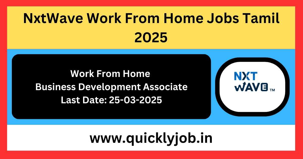 NxtWave Work From Home Jobs