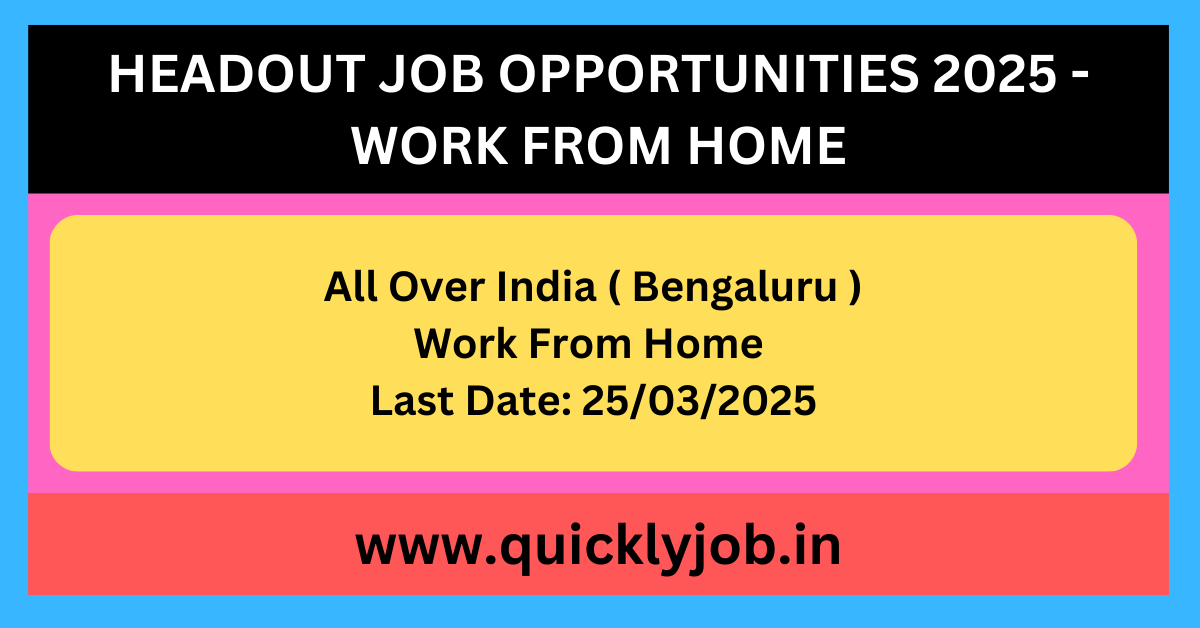 Headout Work from Home Jobs 2025